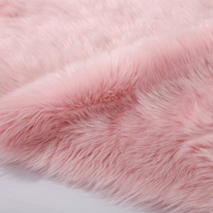pink-faux-sheepskin-rug-5x8